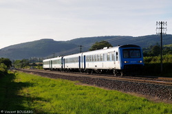 X4551 and X4601 near Broye.