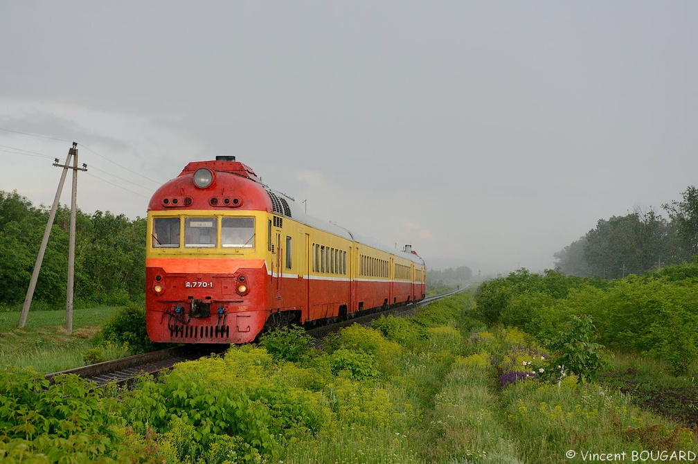 La D1-770 près de Ciuluc.