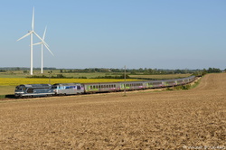 BB67601 and BB67437 near Le Gué de Velluire.