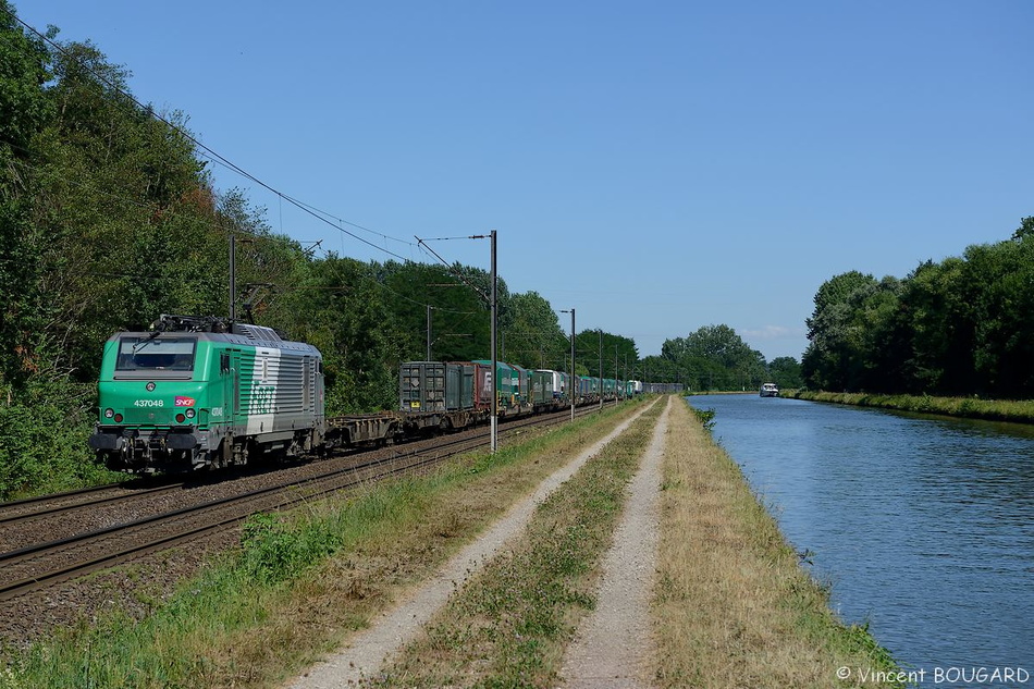 La BB37048 à Steinbourg.