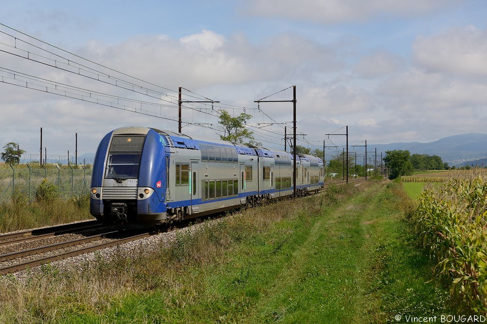 La Z24643 près de Chazey-sur-Ain.