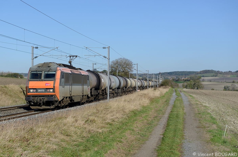 La BB26173 près de Clémentel.