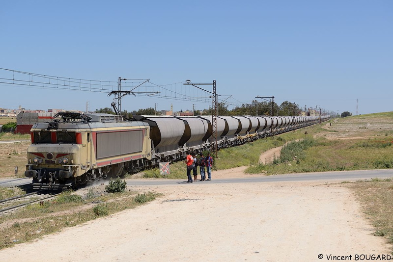 La E1358 près de Sidi Hajjaj.