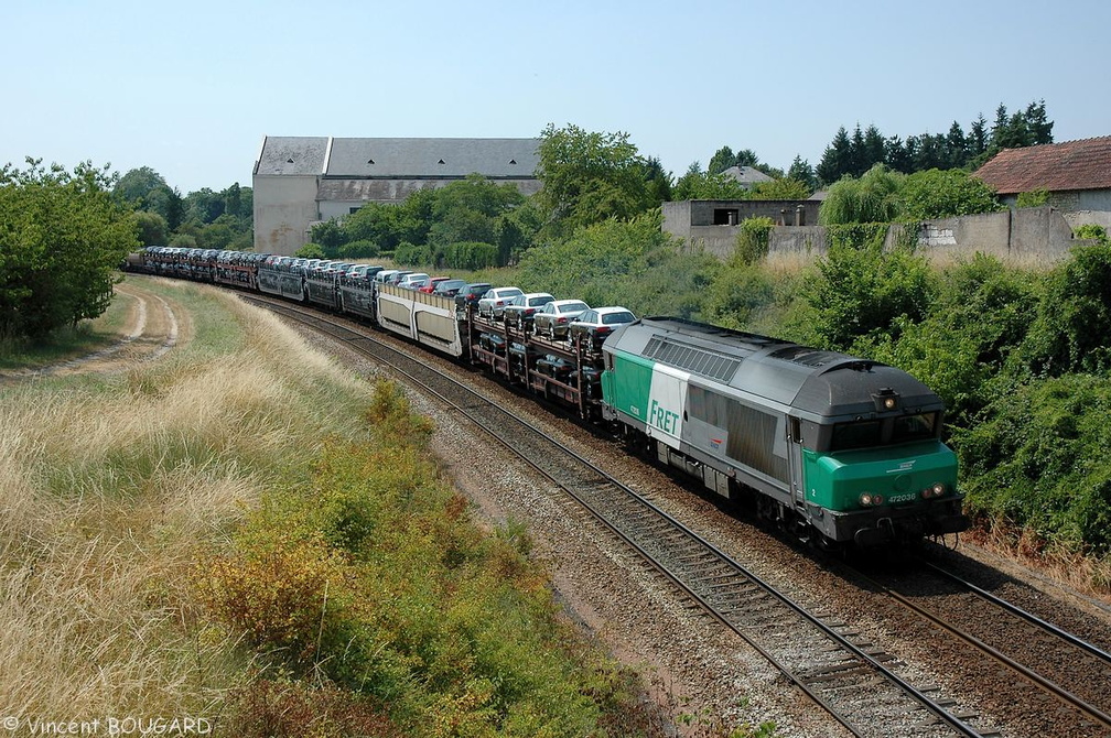 La CC72036 à Chenonceaux.