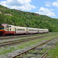 La D1-700 en gare de Mateuţi.