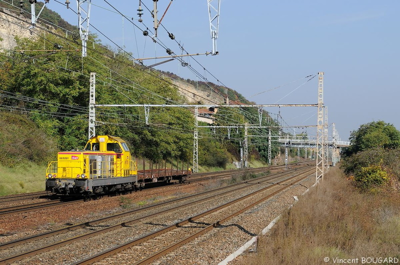 La BB69261 à Couzon-au-Mont-d'Or.