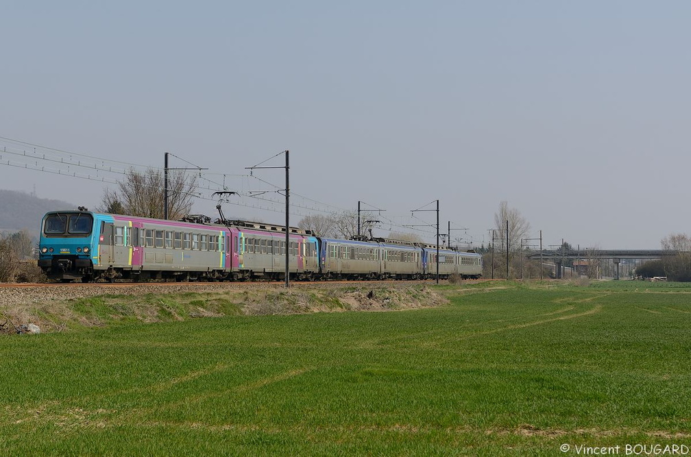 La Z9611 près de Beynost.