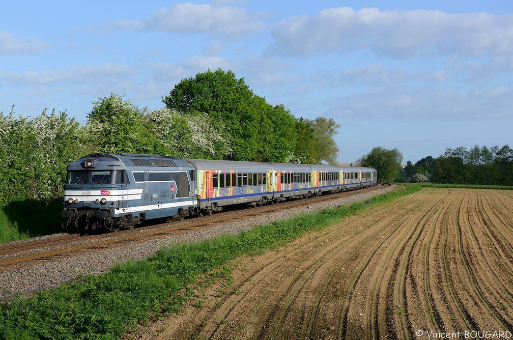 La BB67603 près de Minversheim.