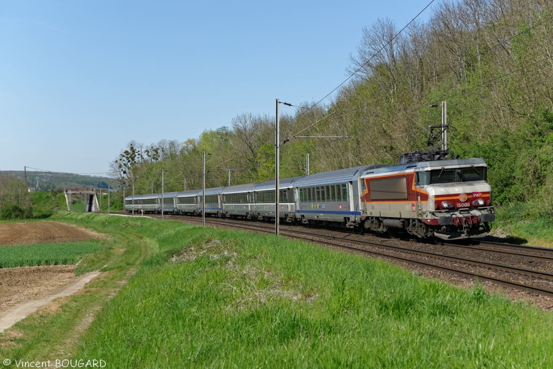 La BB15008 près de Fossoy.